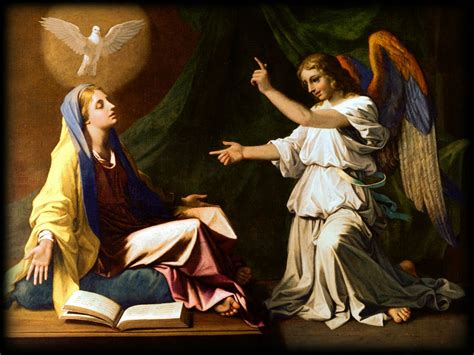 Holy Mass Images Blessed Virgin Mary Annunciation