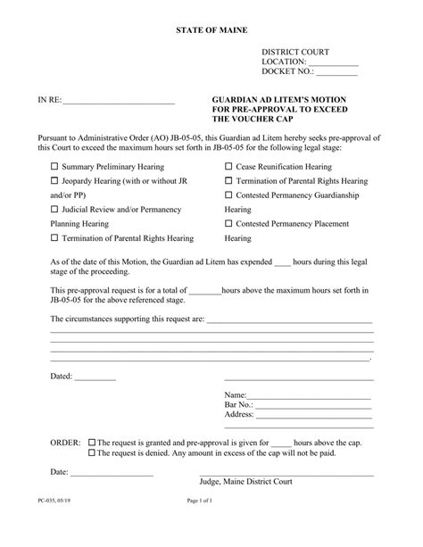Form Pc 035 Fill Out Sign Online And Download Fillable Pdf Maine
