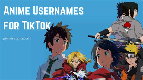 1000 Anime Usernames For Tiktok Badass Aesthetic Untaken