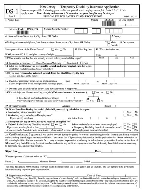 Fillable Online Short Term Disability Claim Form Fax Email Print A20