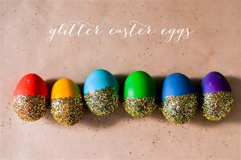 Ps♡ Diy Glitter Easter Eggs