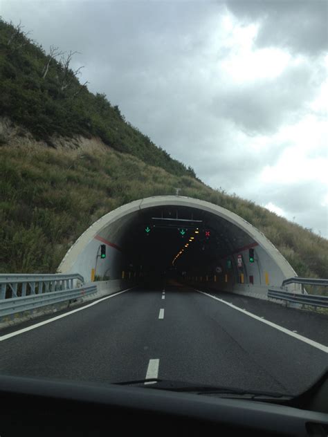 Road Tunnels Calabria Italy Reggio Calabria Calabria Italy Tunnel Of