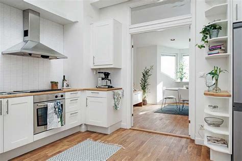 desain interior rumah cat putih  diterapkan  ruangan apartemen
