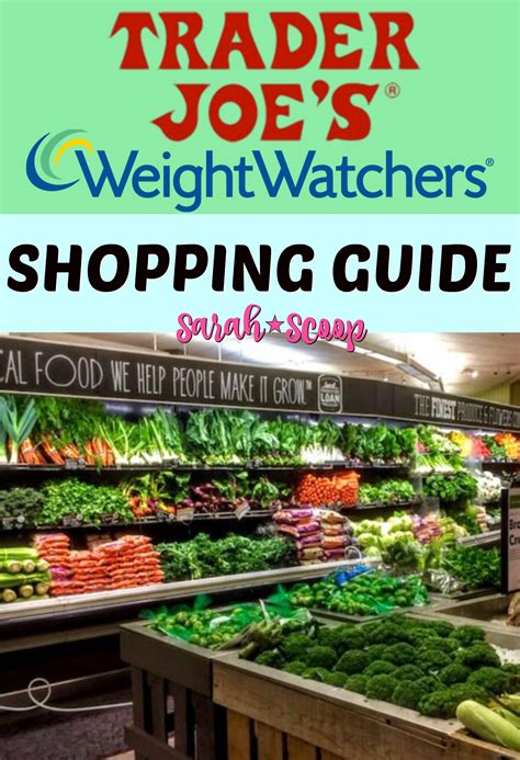 Trader Joe's Weight Watchers Shopping Guide | Sarah Scoop