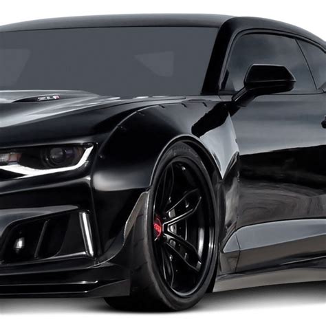 Muscle Up Your Camaro With A Set Of Bolt On Fender Flares From Carid