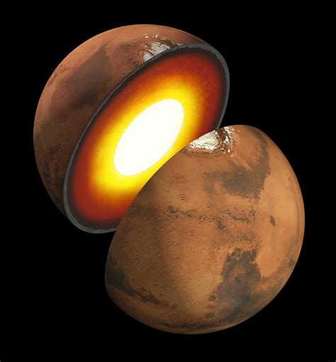 Mars Interior Nasas Insight Mars Lander