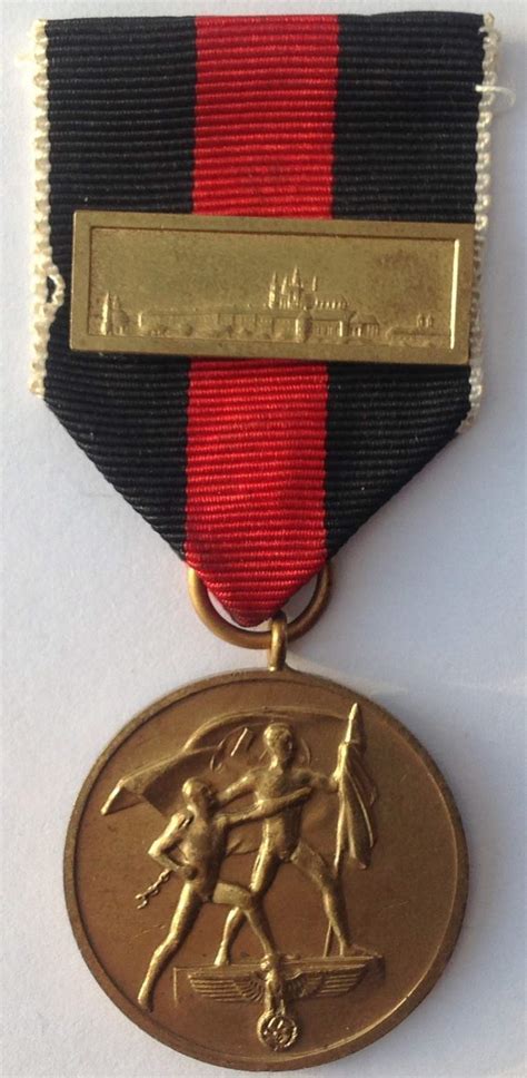 Spange zur Medaille zur Erinnerung an den 1. Oktober 1938