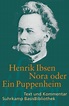 Nora oder Ein Puppenheim von Henrik Ibsen - Schulbücher portofrei bei ...