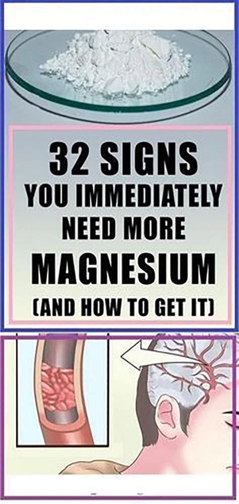 32 signs you immediately need more magnesium and how to get it magnesium how to get herbal