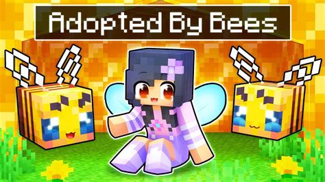 Adopted By Cute Bees In Minecraft Youtube Cute Bee Aphmau Adoption