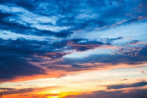 1920x1080px Free Download Hd Wallpaper Blue And Yellow Clouds
