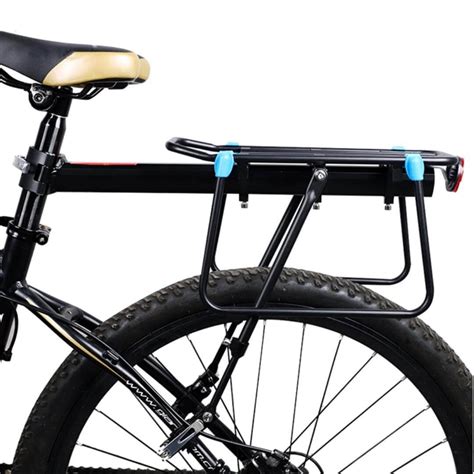 Aluminum Quick Release Bicycle Rear Rack With Wing Max Load 50kg