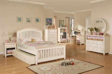 Maybe you would like to learn more about one of these? White And Pink Girls Bedroom Set - Contemporary - Kids ...