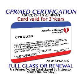 AEDCPR CPR/AED Certification Class - Online CPR Certification - Online Courses