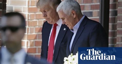Thats The Ticket Trump Said To Pick Pence Global The Guardian