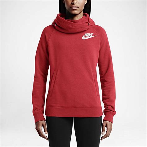 Nike Rally Funnel Neck Pullover Womens Hoodie Hoodies Womens Women