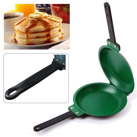 Non Stick Pancake Pan Flip Perfect Breakfast Eggs Omelette Flipjack