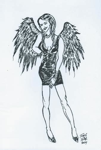 The Dark Angel By Toonstalk Media And Culture Cartoon Toonpool