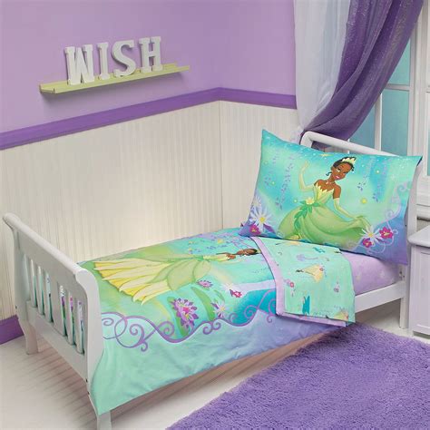 Although diana showed no signs of noticing, nor caring, one wedding dress expert said the debacle set a precedent for. 4pc DISNEY PRINCESS FROG TODDLER BED SET - Tiana Purple ...