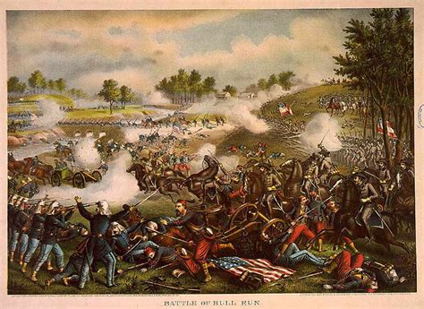 First Battle Of Bull Run In The American Civil War