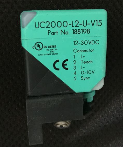 倍加福 uc2000 l2 u v15 超声波传感器 价格[品牌 价格 图片 报价] 易卖工控网