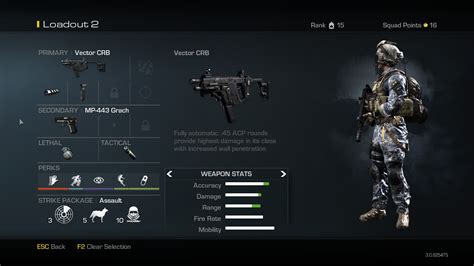 Vector Crb Submachine Gun Weapon Guide Call Of Duty Ghosts