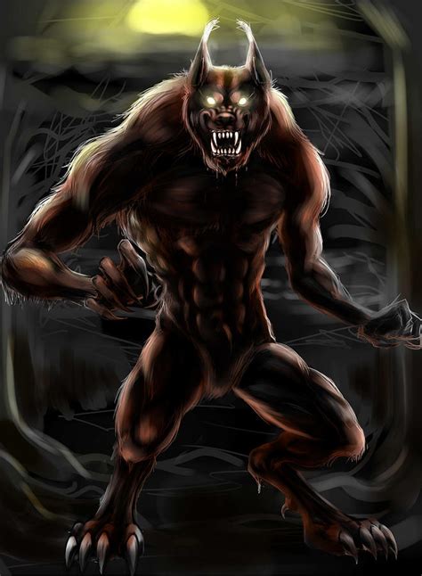 Werewolf Drawing By Natalie Gillham Fine Art America