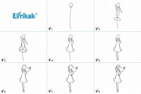 Как нарисовать девочку карандашом поэтапно легко и красиво инструкция