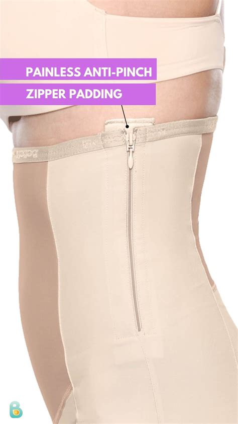 Girdle With Side Zipper Bellefit Postpartum Girdles And Corsets