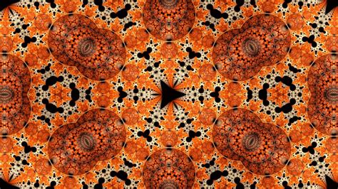 Wallpaper Kaleidoscope Pattern Round Hd Picture Image