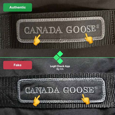 How To Tell Real Vs Fake Canada Goose Black Label Items Legit Check By Ch