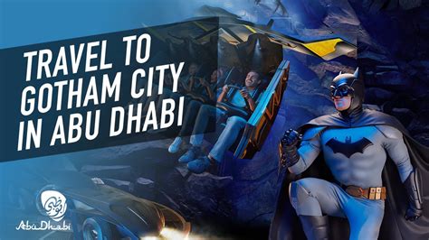 Meet Batman At Warner Bros World Abu Dhabi Visit Abu Dhabi Youtube