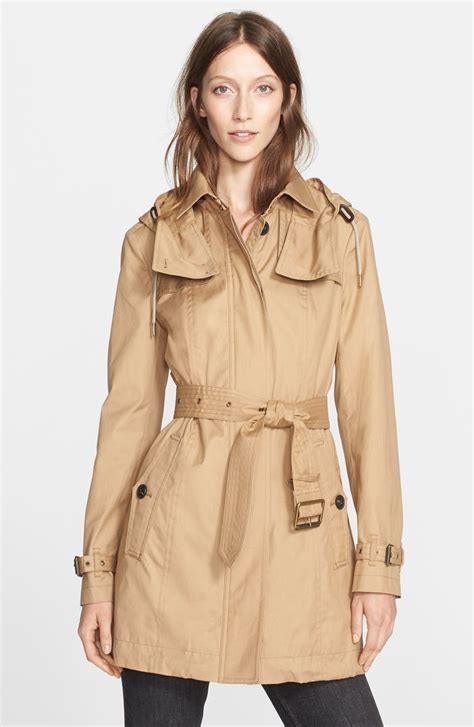 Burberry Brit Fenstone Single Breasted Trench Coat Nordstrom