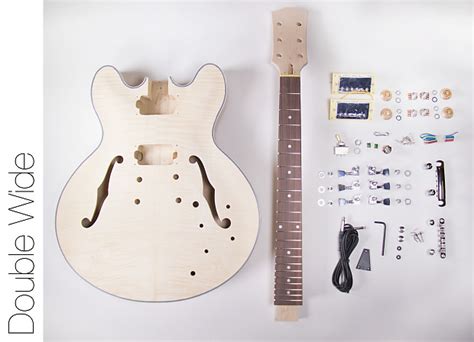Transmitters, receivers & radio frequency amp kits. Do It Yourself DIY Electric Guitar Kit - 335 Style Hollow | Reverb