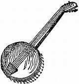 Banjo Clipart Bluegrass Musical Instruments Nighter Stringed Melodic Cliparts Etc Little Basics Stove Library Usf Edu Wood Line Tambourine Medium sketch template