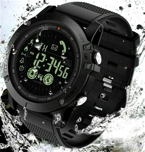 Tactical Sports Smart Watch Army Military Grade Watch Bluetooth Waterproof New Ebay