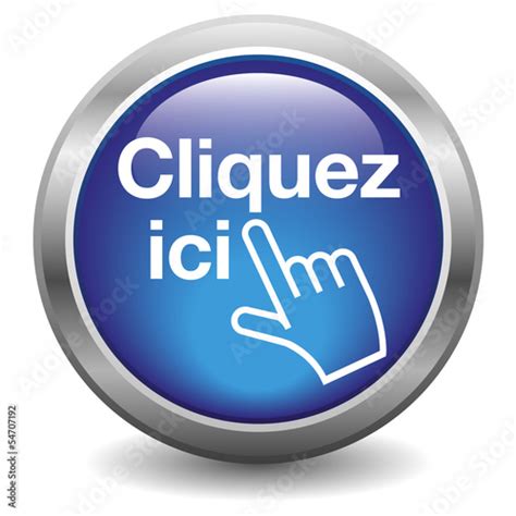 Bouton Cliquez Ici Fichier Vectoriel Libre De Droits Sur La Banque D