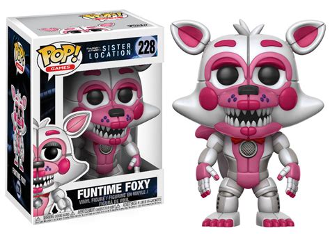 Pop Games Five Nights At Freddys Sister Location Funtime Foxy Funko