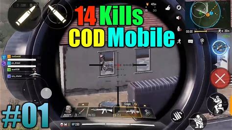 My Best Gameplay Of Cod Mobile 14 Kills Youtube