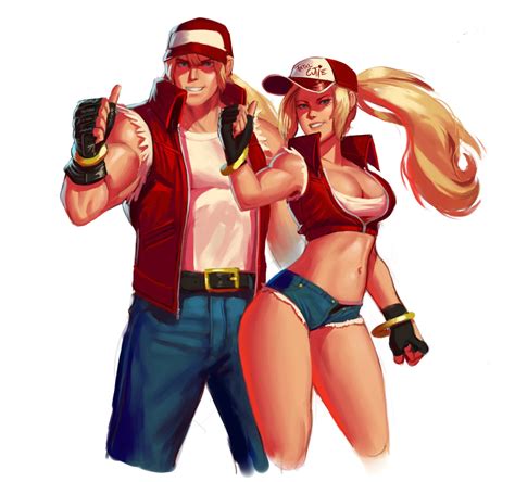 Terry Bogard And Terri Bogard Marquese Alexander King Of Fighters Street Fighter Characters