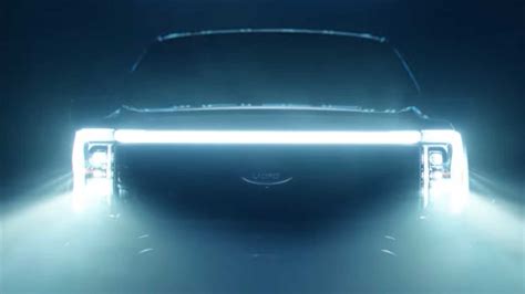 Another Teaser Shows Full Face Of 2022 Ford F 150 Lightning