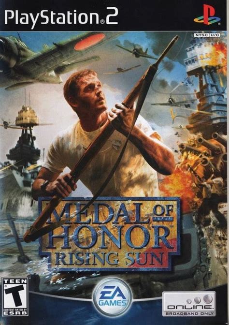 Best Electronic Arts Medal Of Honor Rising Sun Ps2 Playstation 2 Game