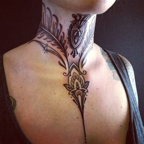 The Best Throat Tattoo For Lady Ever Tattooimagesbiz