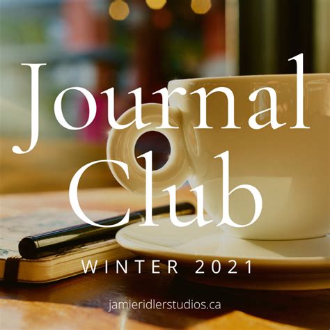Journal Club Registration Fall 2020 Jamie Ridler Studios
