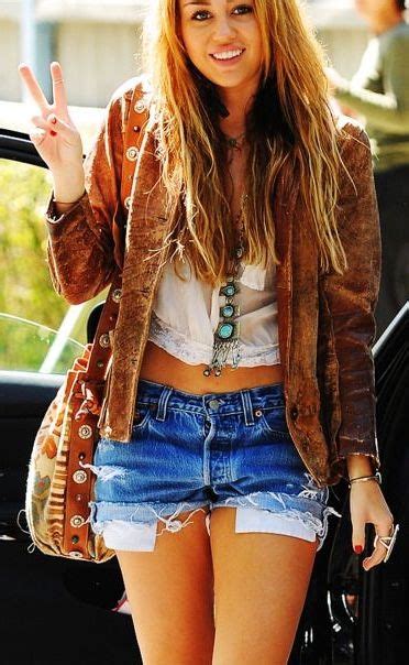 Miley Cyrus Hippie Gypsy Style Hippie Chic Gypsy Girl Boho Gypsy
