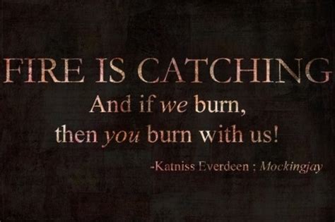 The Quote Fire Is Catching And If We Burn Then You Burn With Us