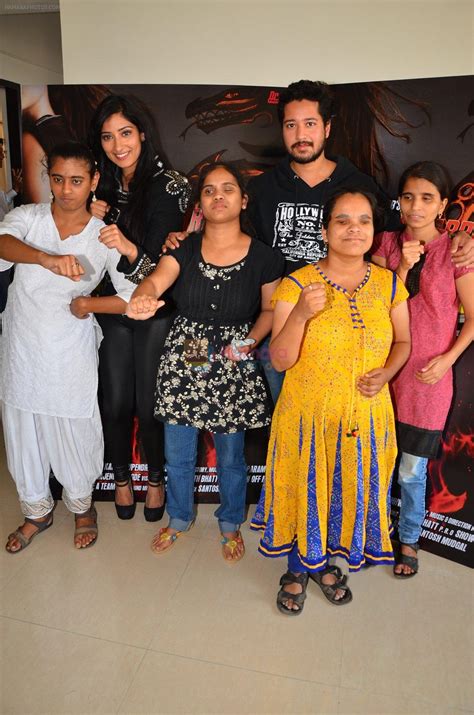 Niharika Raizada Rajat Barmecha At Waarrior Savitri Film Launch On 8th March 2016 Niharika