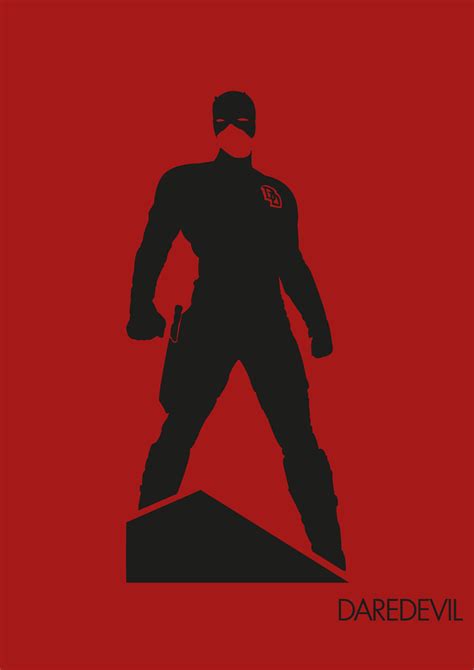 Download Standing Silhouette Logo Daredevil Digital Art Hq Png Image