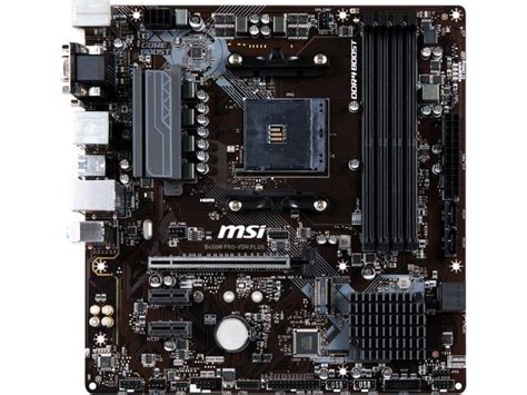 Open Box Msi Pro B450m Pro Vdh Plus Am4 Micro Atx Amd Motherboard