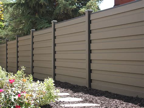 trex horizons horizontal privacy fence fence deck supply